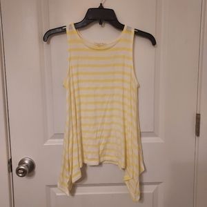 Copper Key Striped Flowy Tank